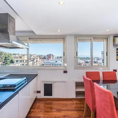 Vaticano-metro A, Penthouse With Ac, Wi-fi E Netflix Appartement *